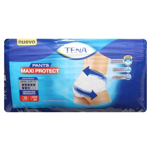 Tena Pants Maxi Protec M 16 Unidades