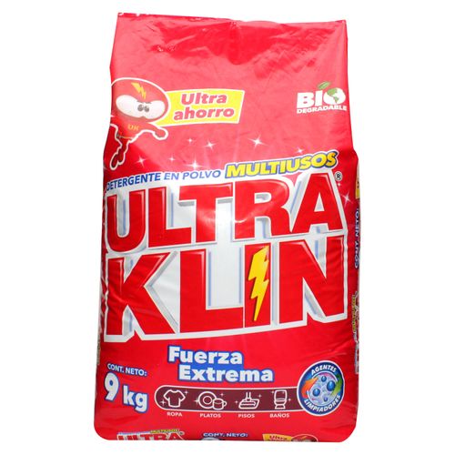 Deterg Ultraklin Fuerza Extrema - 9000 g