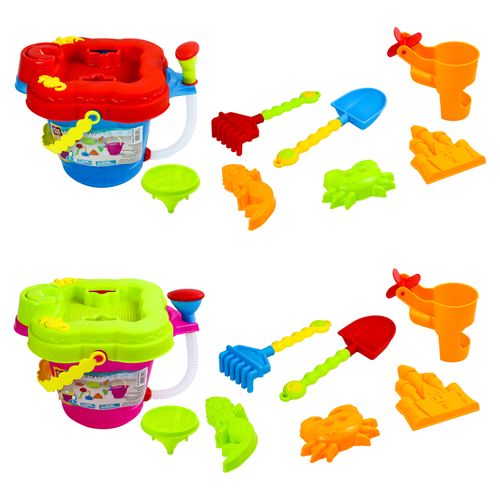 Juguetes Play Day para arena de playa - 8 pzas