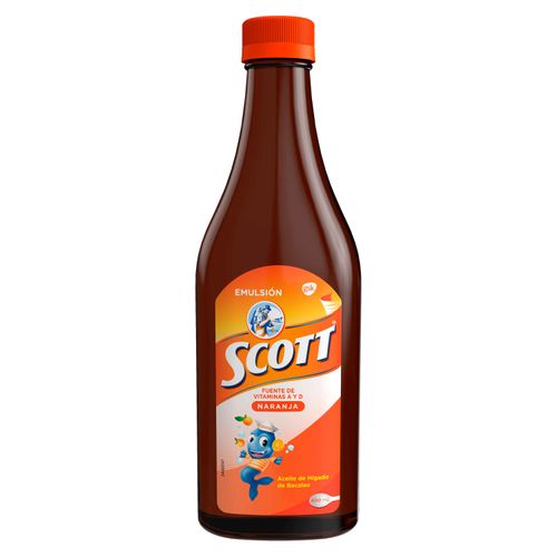 Emulsion Scott Sabor A Naranja - 400 ml