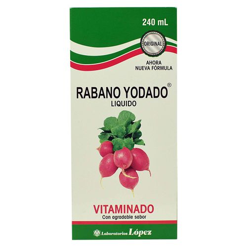 Rabano Yodado Laboratorios Lopez - 240 ml