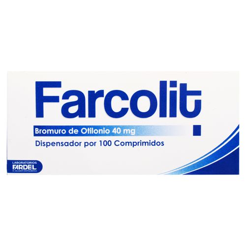 Farcolit 40mg caja 100 comprimidos - Precio indicado por comprimido