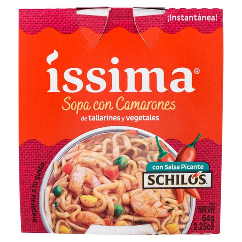 Sopa De Camaron Y Chile Issima - 64 g