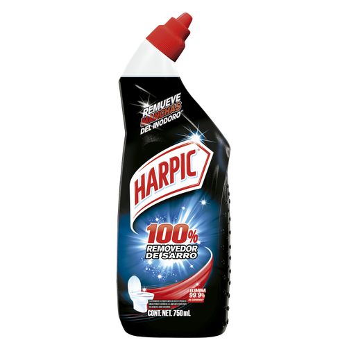 Limpiador De Sanitarios Harpic Removedor De Sarro 100% - 750 ml