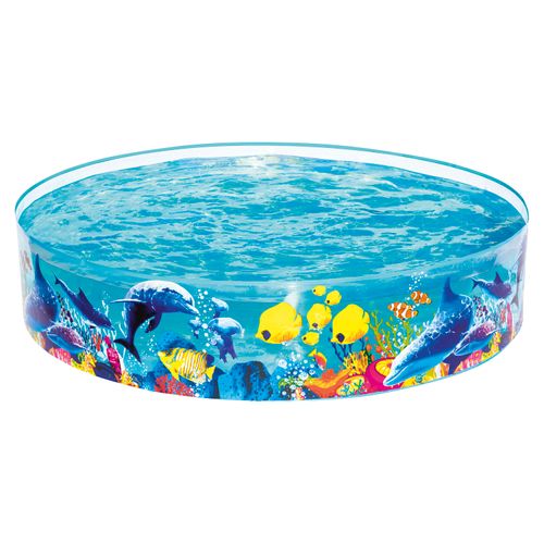 Piscina Bestway Modelo: 55030 Fun Odyssey Multicolor de 183x38 cm con Capacidad de 250 galones