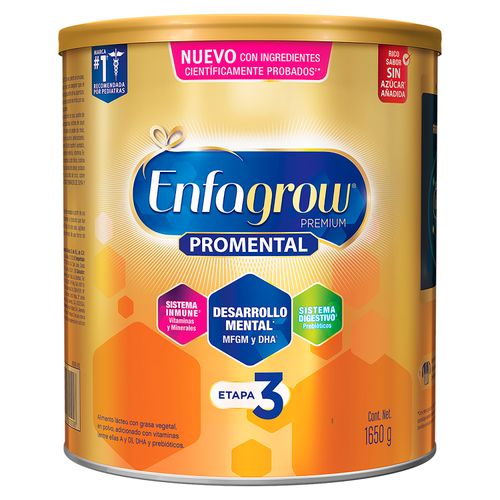 Fórmula en polvo Enfagrow 3 promental - 1650 g