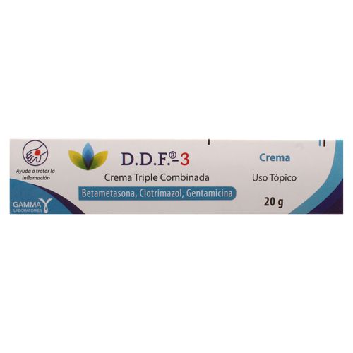 Crema Gamma Topica Ddf 3 Tubo - 20 g