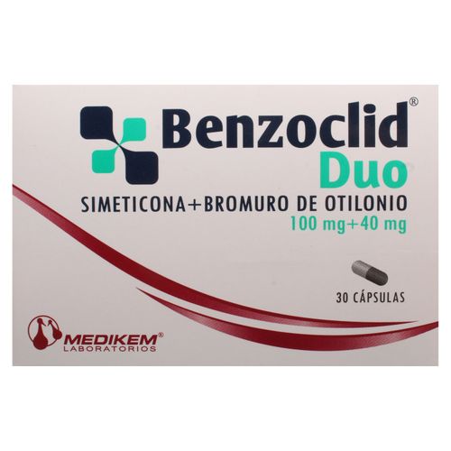 Benzoclid dúo vaja 30 cápsulas - Precio indicado por cápsula