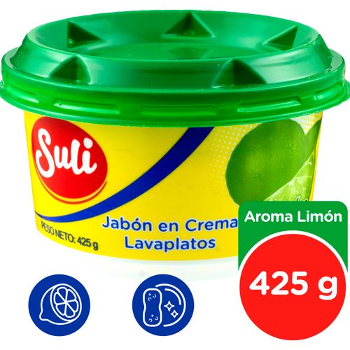 Lavaplatos Suli Aroma Limón - 425g