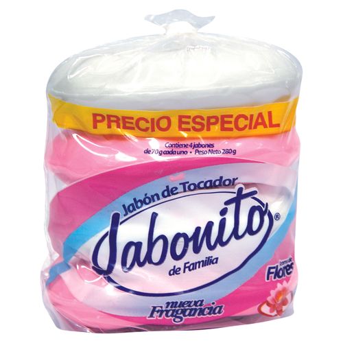 Jabón Jabónito, 4 Pack  -70 g