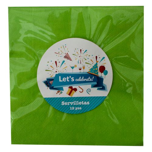 Pack 12 Servilletas Colores