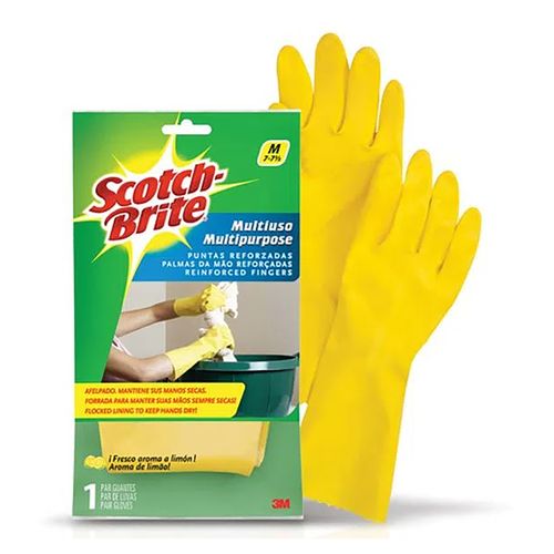 Guantes Scotch-Brite multipropósito talla m - 2 Uds