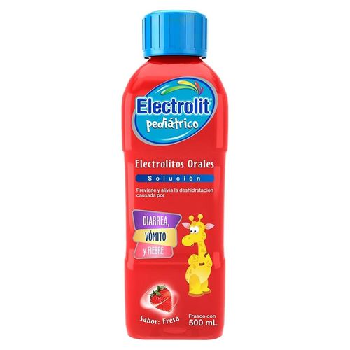 Suero Electrolit Pediatrico Sabor A Fresa - 500 ml