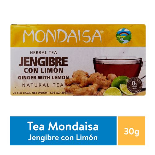 Te Mondaisa, Jengibre Y Limón -30 g