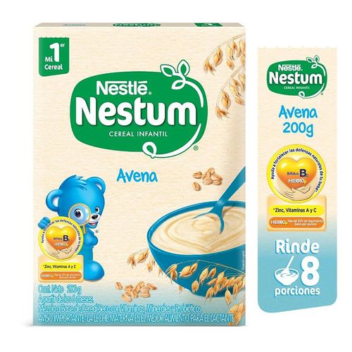 Cereal Infantil Nestum Avena 200 g