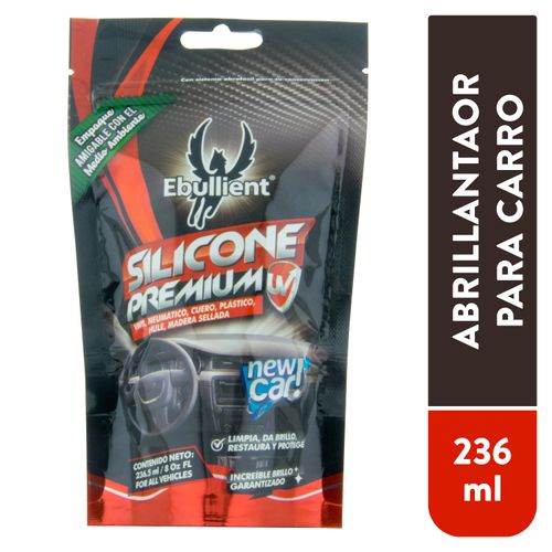 Abrillantador Ebullient Premium Para Carro New Car, Limpia, Da Brillo, Restaura Y Protege, Doypack -236 ml
