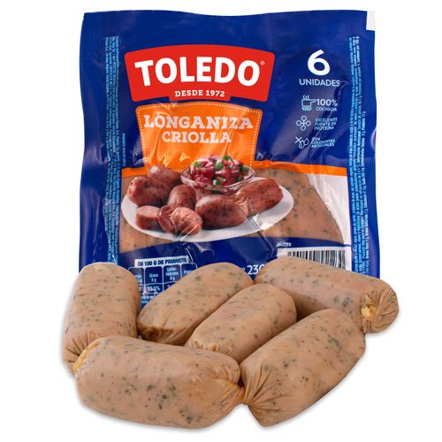 Longaniza Criolla Toledo - 6uds/2- 30 g