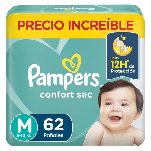 Pampers Confortsec Med 62Pads 3It