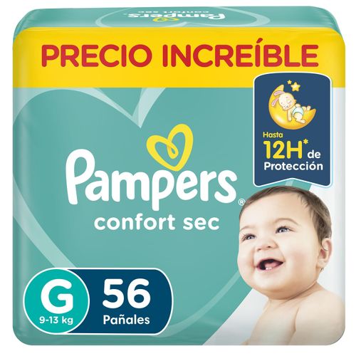 Pampers Confortsec Gde 56Pads 3It