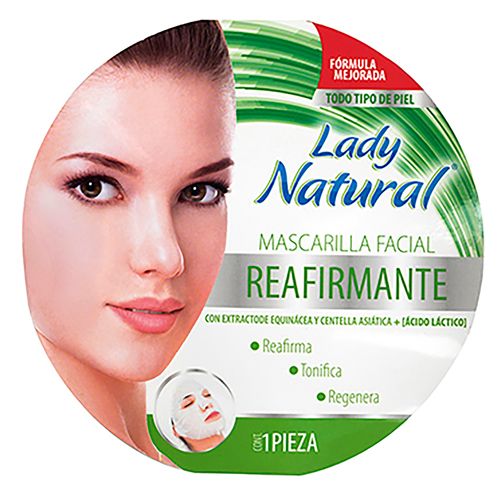 Mascarilla Lady Natural Reafirmante 1Und