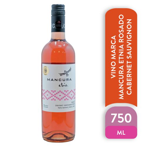 Vino Mancura Etnia Rosado Cabernet Sauvignon - 750ml