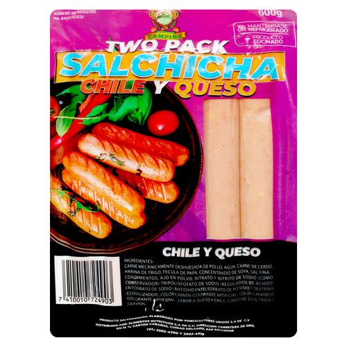 Two Pack De Salchichas Campina