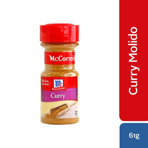 Curry molido Mccormick -61 g