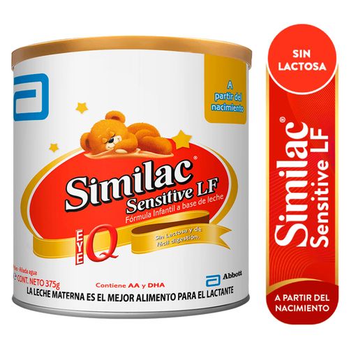 Fórmula Infantil  Similac® Sensitive LF, A Partir Del Nacimiento - 375 g