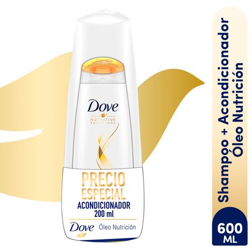 Shampoo Dove Oleo Nutricion 400 ml + Acondicionador 200 ml