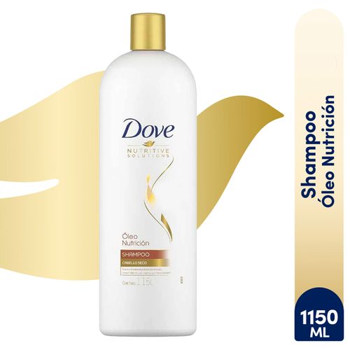 Shampoo Dove Óleo Nutrición, Cabello Seco - 1150 ml