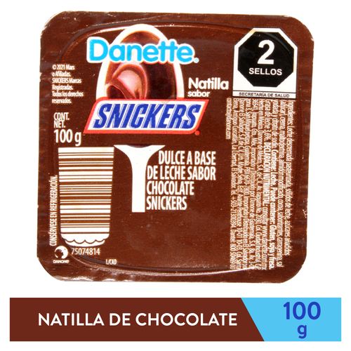 Natilla Snikers Danette - 100 g