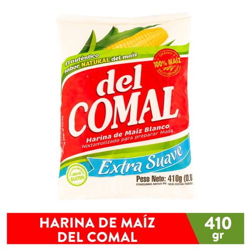 Del Comal Harina Maiz Extra Suave 410 g