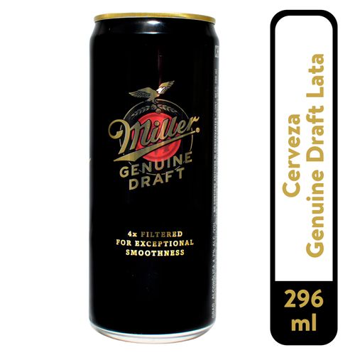 Miller Draft Lata 296 ml