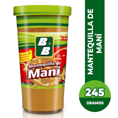 Mantequilla De Maní  B&B - 245 g