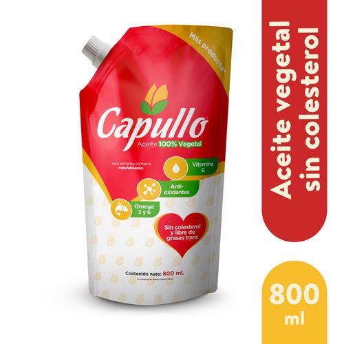 Aceite Capullo Doy Pack - 800 ml