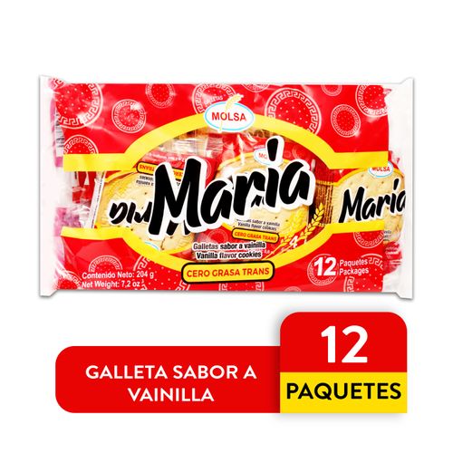 Galleta Maria Maria Molsa - 204 g