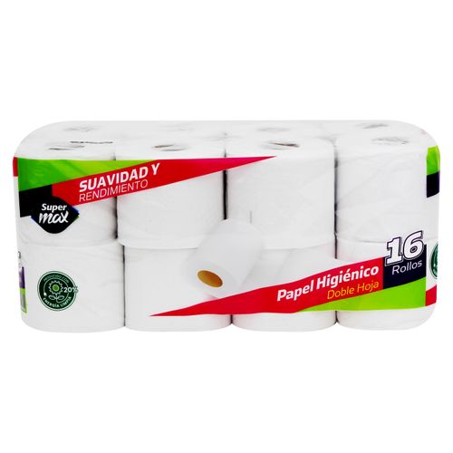 Papel Higienico Supermax 2 Pack - 330h