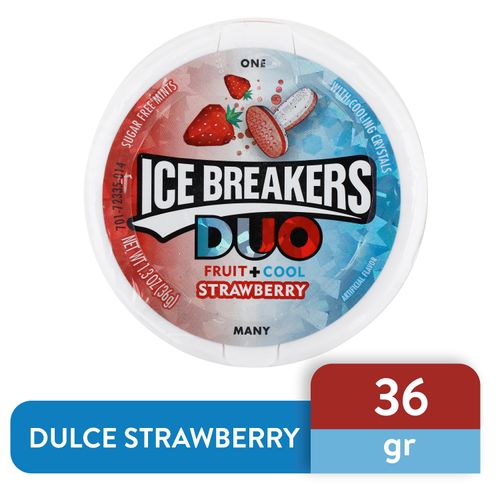 Mentas Ice Breakers Duo dispensador -36 g