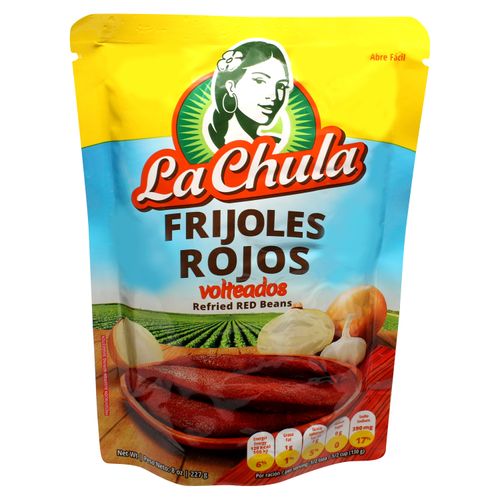 Frijol La Chula Rojo Volteados - 227 g