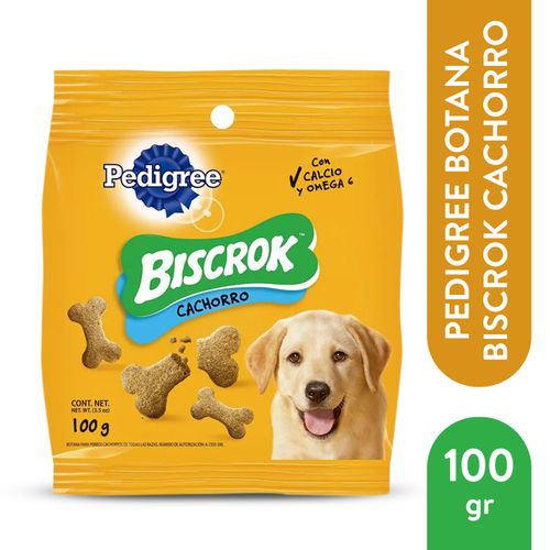 Snack para perro Pedigree biscrok cachorro -100 g