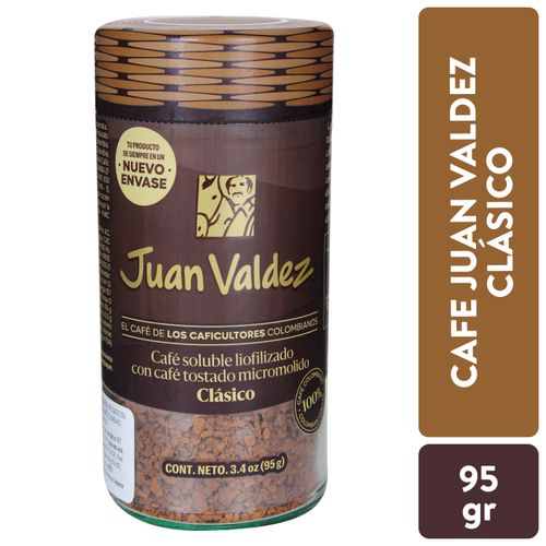 Café Juan Valdez, Liofilisado Clásico - 95g