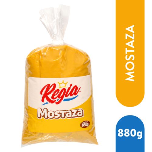 Mostaza Regia Empacada En Bolsa - 880 g