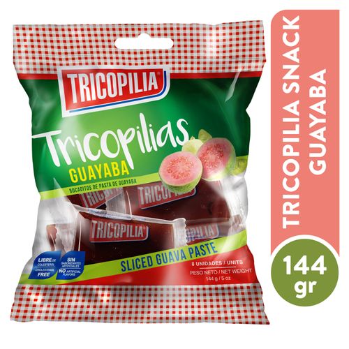 Snack Tricopilia Sabor A Guayaba - 144 g