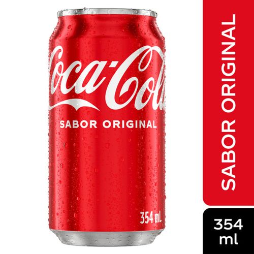 Gaseosa Coca Cola Regular Lata - 354 ml