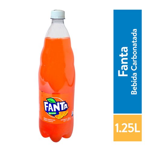 Gaseosa Fanta regular - 1.25 L