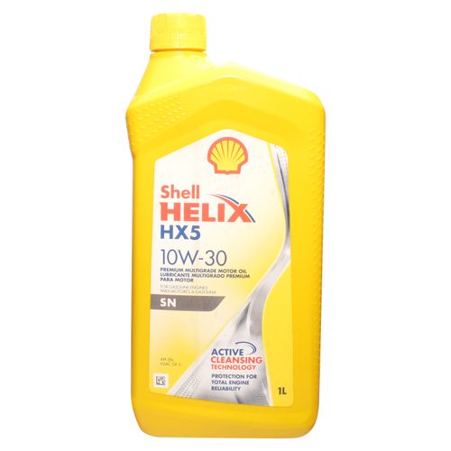 Lubricante Shell Helix 10W- 30 gasolina