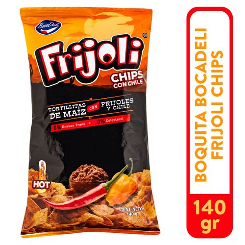 Boquita Bocadeli Frijoli Chips - 140 g