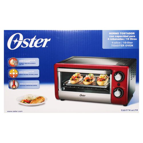 Horno Tostador Oster Color Rojo - 20 l