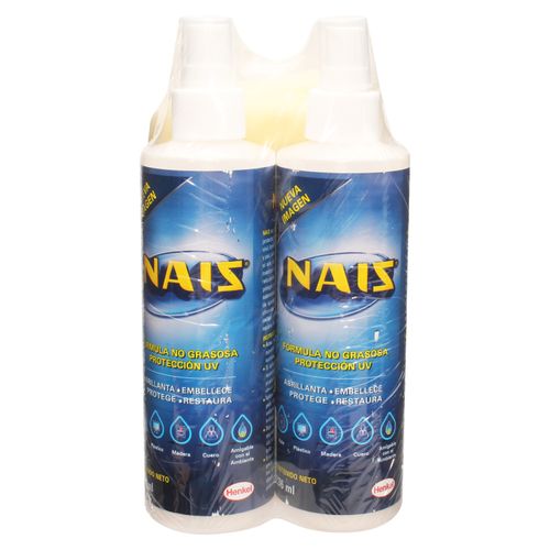 Limpiador Nais Two Pack Con Atomizador