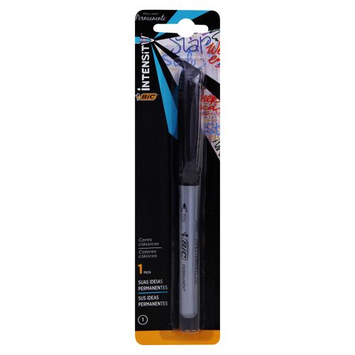 Marcador Permanente Bic Gip Color Negro Bl